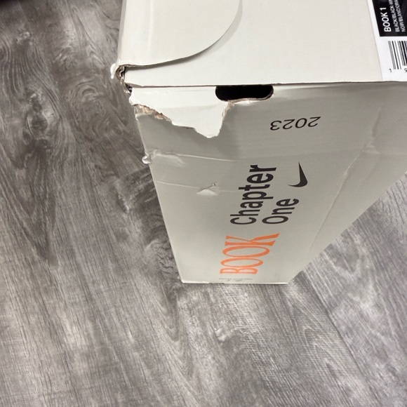 PRICE CUT!! New in Box! Nike Book 1 Halloween Black Men GLOW IN DARK FJ4249-003 - Picture 8 of 8